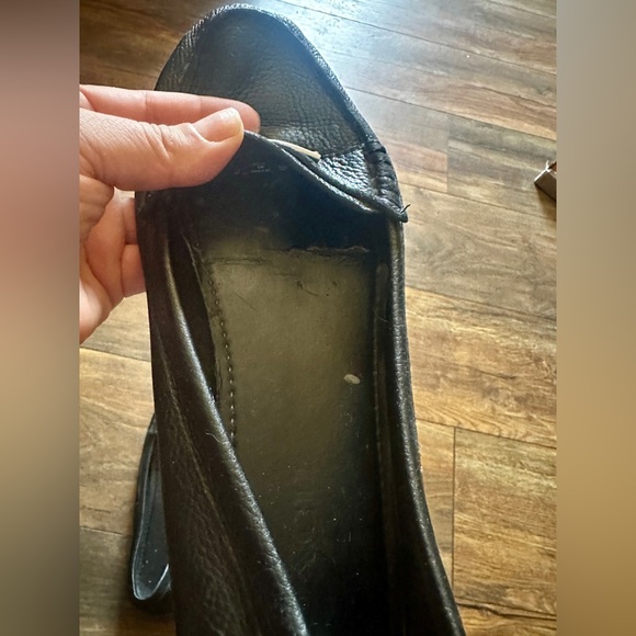 Black and silver Coach loafers - Picture 6 of 7